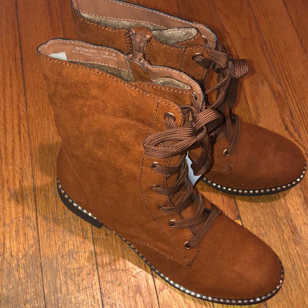 Studded Combat Boots